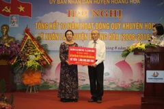 Coastal district promotes education
