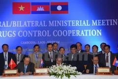 Vietnam, Laos, Cambodia boost partnership in fighting drug crimes 