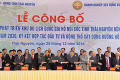 Thai Nguyen: Master plan on Nui Coc lake development announced 