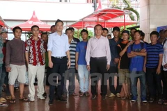 More Vietnamese fishermen return home from Indonesia