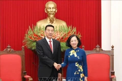 Party official welcomes Chinese People's Political Consultative Conference delegation 