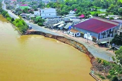 Extent of riverbank, coastal erosions in five Mekong Delta provinces evaluated
