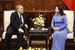 Acting President receives outgoing Brazilian Ambassador