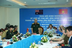 Session talks women, peace, security in UN peacekeeping operations