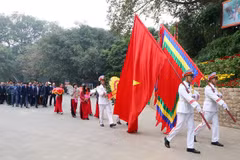Incense offered to commemorate Hung Kings on Tet occasion