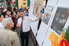 Photos depict the start of Western-style city in Hanoi