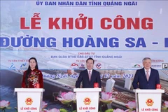 President attends Quang Ngai Master Plan announcement