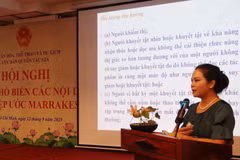 Marrakesh Treaty to improve print-disabled persons’ access to publications: official