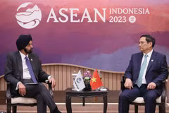 Prime Minister meets World Bank President in Indonesia