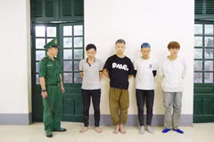Cao Bang border guards detect foreigners with illegal entry