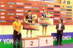 Vietnam’s top female badminton player now 49th in world ranking