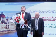 Gathering in HCM City marks Hungary's National Day