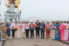 Cuban Women's Union delegation busy in Hai Phong