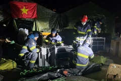 Vietnamese team begins search, rescue mission in Turkey