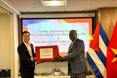 Vietnam presents gift to Cuba over its Presidency of G77 and China