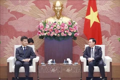 Top legislator hosts President of Japan’s Constitutional Democratic Party