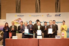 Vietnam Airlines, Saigontourist Group promote Vietnam's destinations in Japan