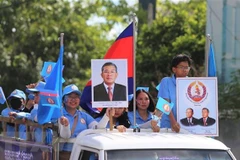 Political parties in Cambodia begin three-week election campaigns