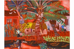 National museum's exhibition features spring landscapes