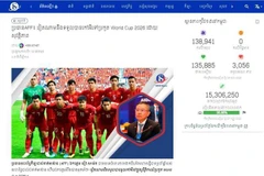 AFF President impressed with Vietnamese football: Cambodian website