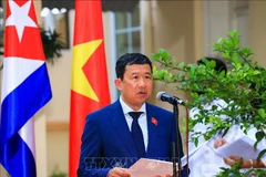 Cuban Embassy hosts ceremony marking leader Fidel Castro's first visit to Vietnam 