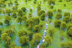Mekong Delta has 10 more typical tourist destinations