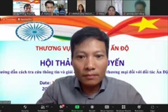 Webinar assists Vietnamese companies in partnerships with Indian firms