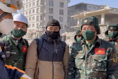 Vietnamese citizens in Turkey assist with search and rescue efforts