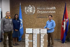 WHO donates 3,000 doses of Tamiflu to Cambodia