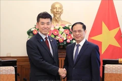 Foreign Minister hosts Japanese CDP leader