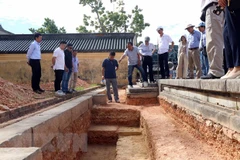 More archaeological findings about Can Chanh Palace revealed