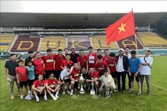 Vietnamese team defends championship in Czech Senate’s football tournament