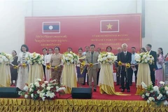 Multi-purpose hall of Laos-Vietnam Friendship School in Savannakhet inaugurated