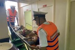 Fisherman with health problems at sea saved 
