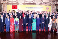 HCM City leaders meets diplomatic corps, foreign businesses
