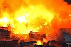 Philippine residential fire kills 4 kids