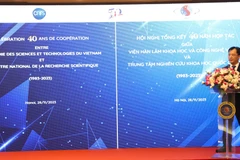 Vietnamese, French scientific research establishments mark 40 years of cooperation 