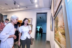 Colorful artist exhibition celebrates National Day in style