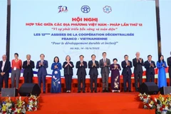 12th Vietnam-France decentralised cooperation conference kicks off in Hanoi