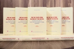 Party leader’s book on great national solidarity launched