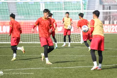 Young footballers ready for first match at 2023 Asian cup finals