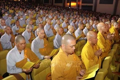 Buddha's 2567th birthday celebrated in Ninh Binh province