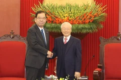 Party chief hosts Chairman of Japanese Communist Party Presidium