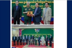 Vietnamese volunteer veterans, former experts visit Cambodia