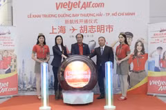 Vietjet inaugurates Ho Chi Minh City-Shanghai route
