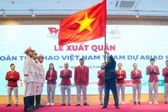 Send-off ceremony for Vietnamese athletes to 19th ASIAD