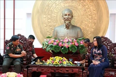 Cambodian Army’s Guard High Command pays pre-Tet visit to Soc Trang