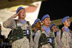 Image of Vietnam’s “blue berets” promoted to world
