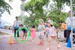 Family festival in Hanoi improve awareness of children drowning prevention