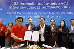 Lao Airlines to provide aircraft maintenance service for VietJet Air
